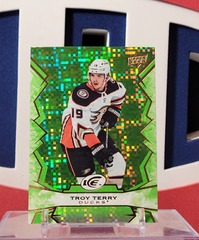 Troy Terry 2022-23 - Green Parralel Ud Ice #71 Upper Deck